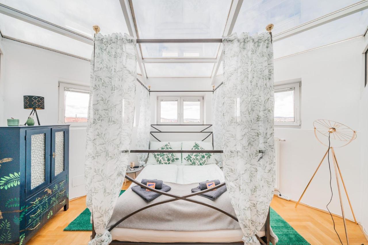Penthouse Apartment - Sauna - Terrasse - Kamin - Ac Вена Экстерьер фото