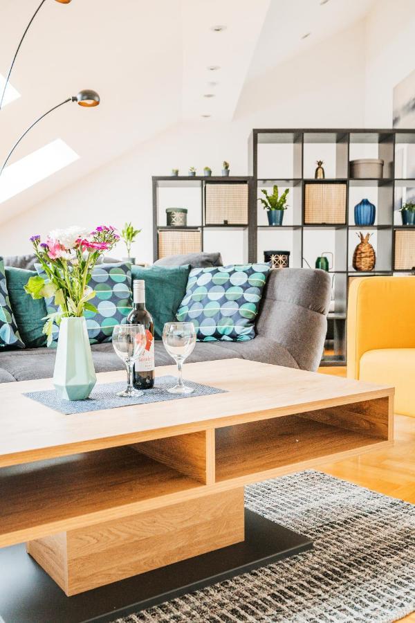 Penthouse Apartment - Sauna - Terrasse - Kamin - Ac Вена Экстерьер фото